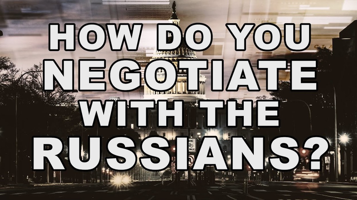 Would YOU negotiate with Putin?