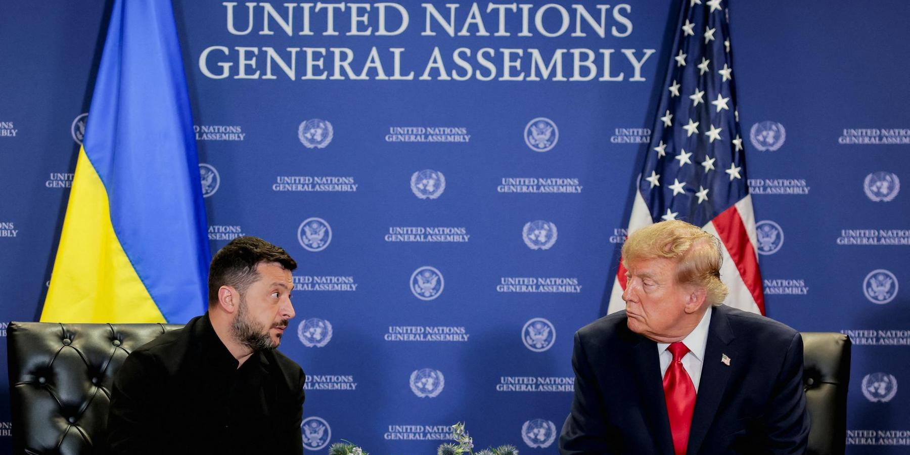 Zelensky and Trump
