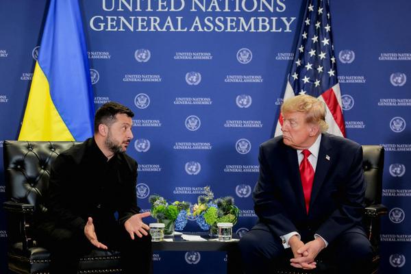 Zelensky and Trump