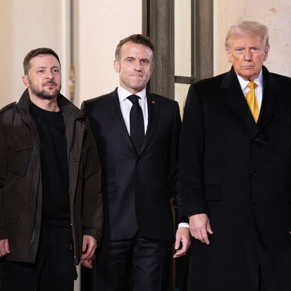 Zelensky Macron Trump
