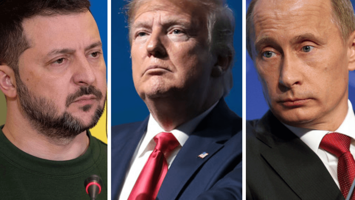 Zelensky, Trump, Putin